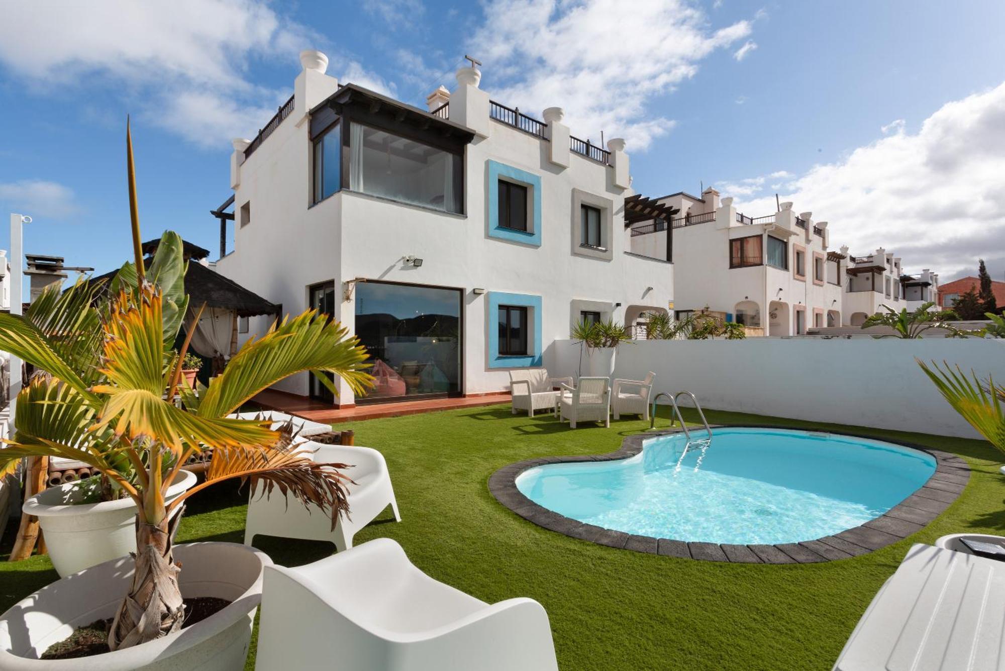 La Casa Del Volcano Pool Willa Corralejo